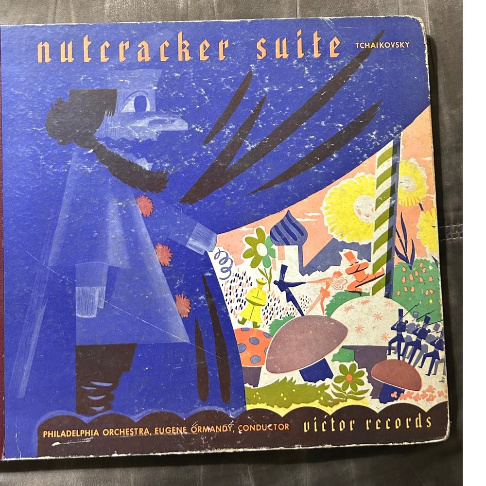 Nutcracker Suite Tchaikovsky RCA‎ Victor Records Philadelphia Orchestra